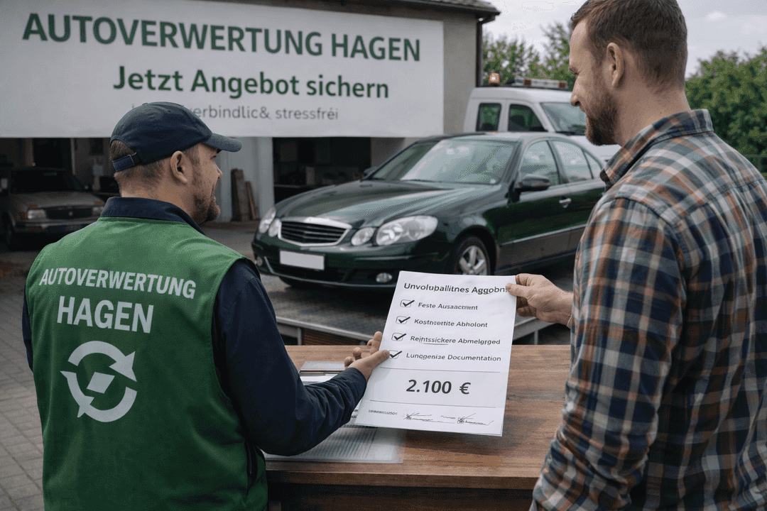 Jetzt Angebot sichern – Ihr direkter Einstieg in die Autoverwertung in Düsseldorf